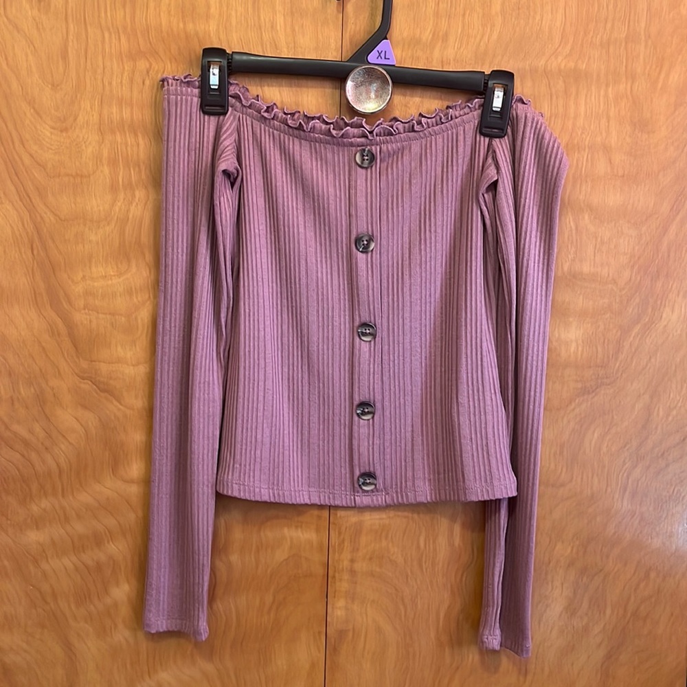 Aero off the shoulders top, size small